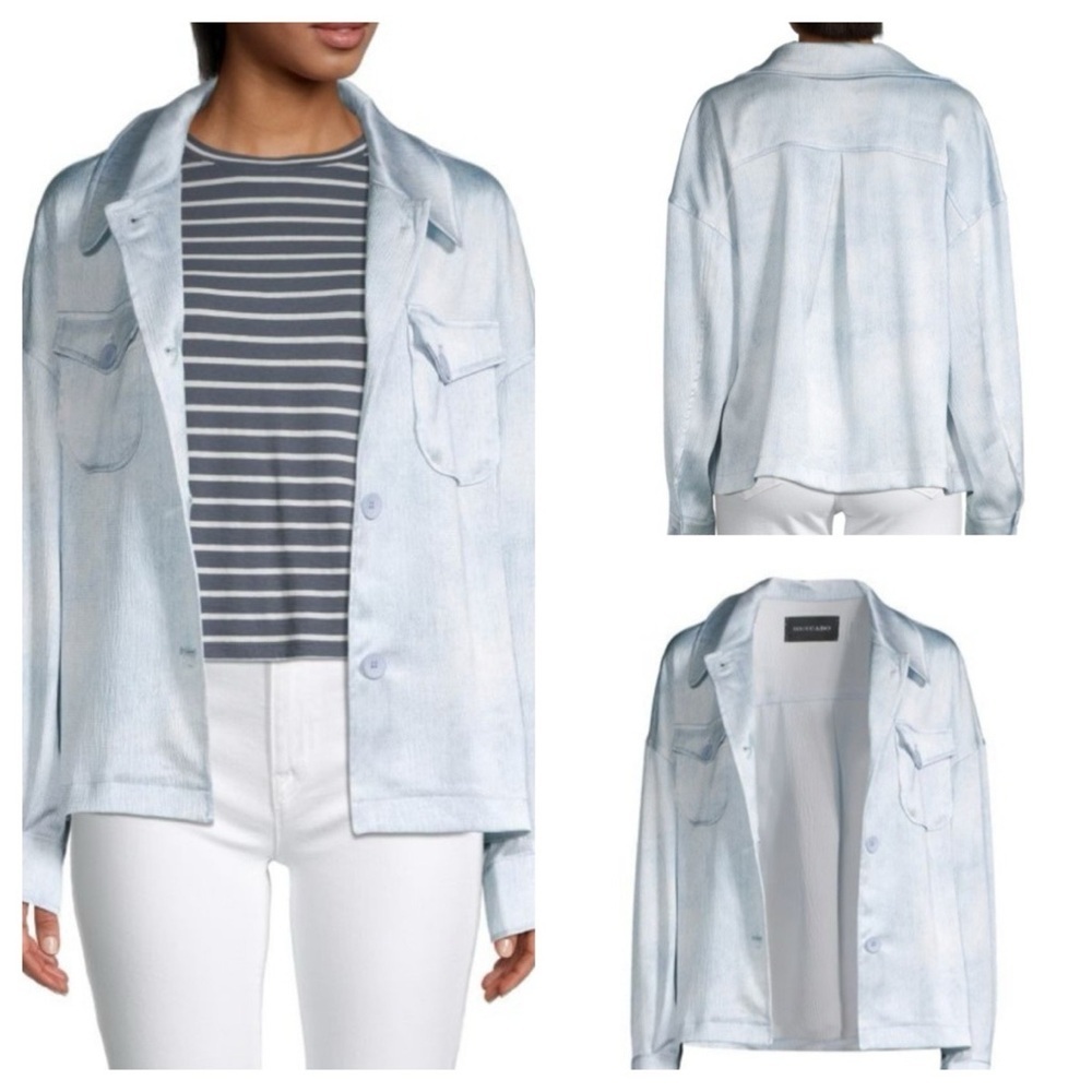DOLCE CABO
Textured Shirt Jacket size XS oversized NWT